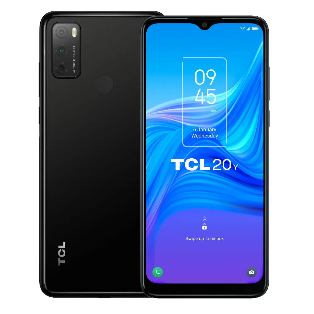 TCL 20y 4 GB 6156D-2ALCWE12 64 GB 4 GB RAM Siyah Akıllı Telefon Thumbnail 3
