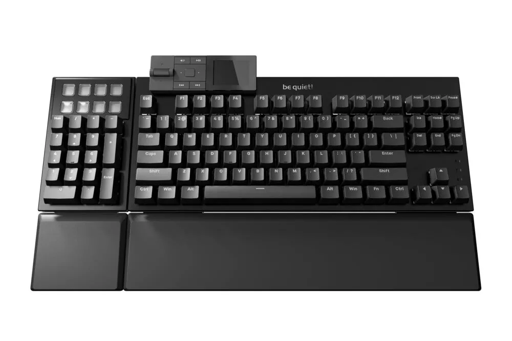 be quiet! Dark Mount Silent Tactile FR ISO BT002FR Mekanik RGB Oyuncu Klavyesi Thumbnail 8