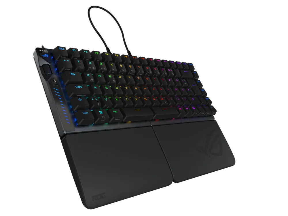 ASUS ROG Falcata 90MP043H-BKDA20 RGB Kablosuz Oyuncu Klavyesi Thumbnail 4