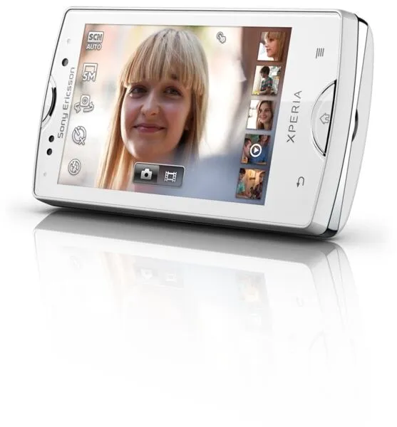 Sony Xperia mini pro 7,62 cm (3") Tek SIM 3G Beyaz Akıllı Telefon Thumbnail 2