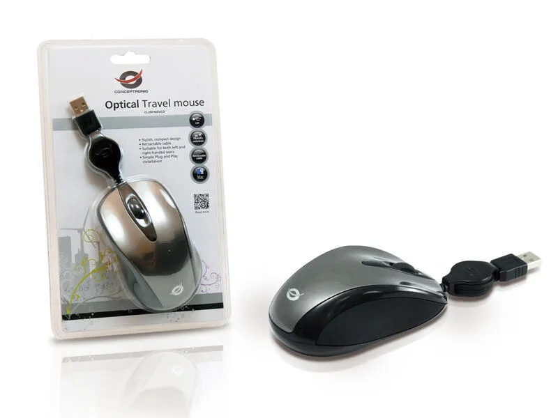 Conceptronic CLLMTRAVCO 800 DPI Optik Mouse Thumbnail 9