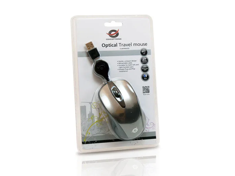 Conceptronic CLLMTRAVCO 800 DPI Optik Mouse Thumbnail 7