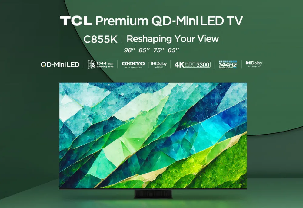 TCL 85C855K 85 inç 144Hz 4K Ultra HD TV Thumbnail 5