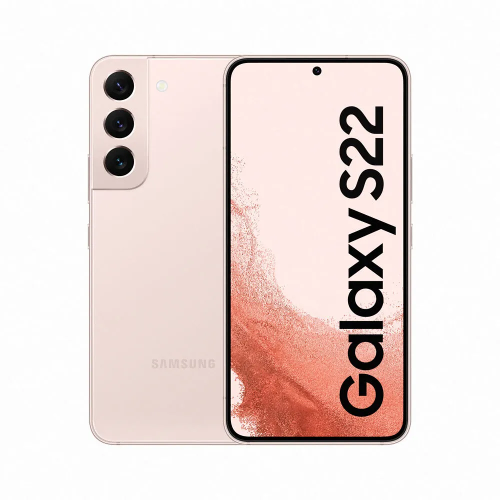 Samsung Galaxy S22 SM-S901B 15,5 cm (6.1") Çift SIM Android 12 5G USB C Tipi 8 GB 128 GB 3700 mAh Altın, Pembe Akıllı Telefon