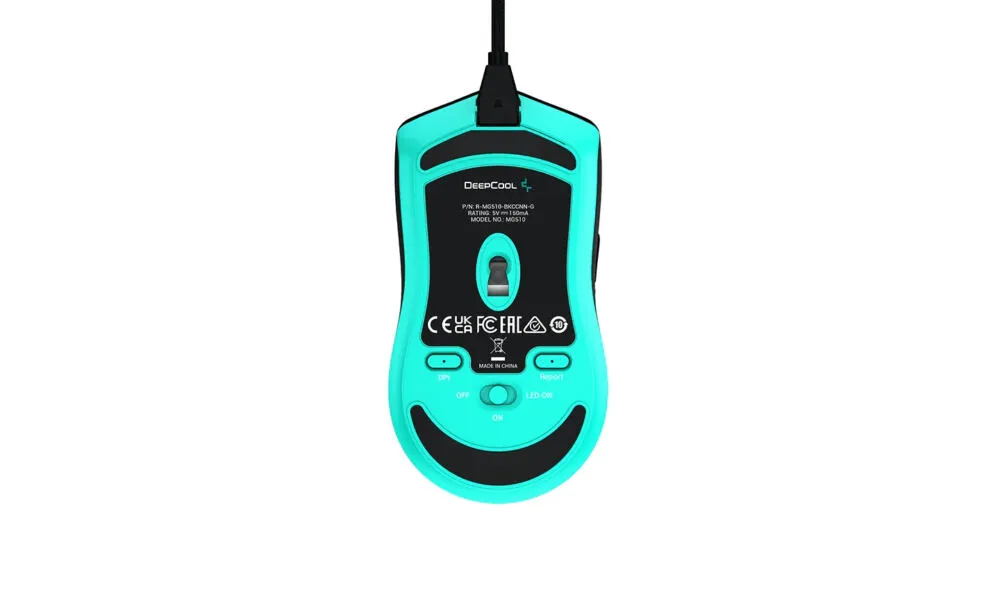 DeepCool MG510 R-MG510-BKCCNN-G 19000 DPI Kablosuz Oyuncu Faresi Thumbnail 6