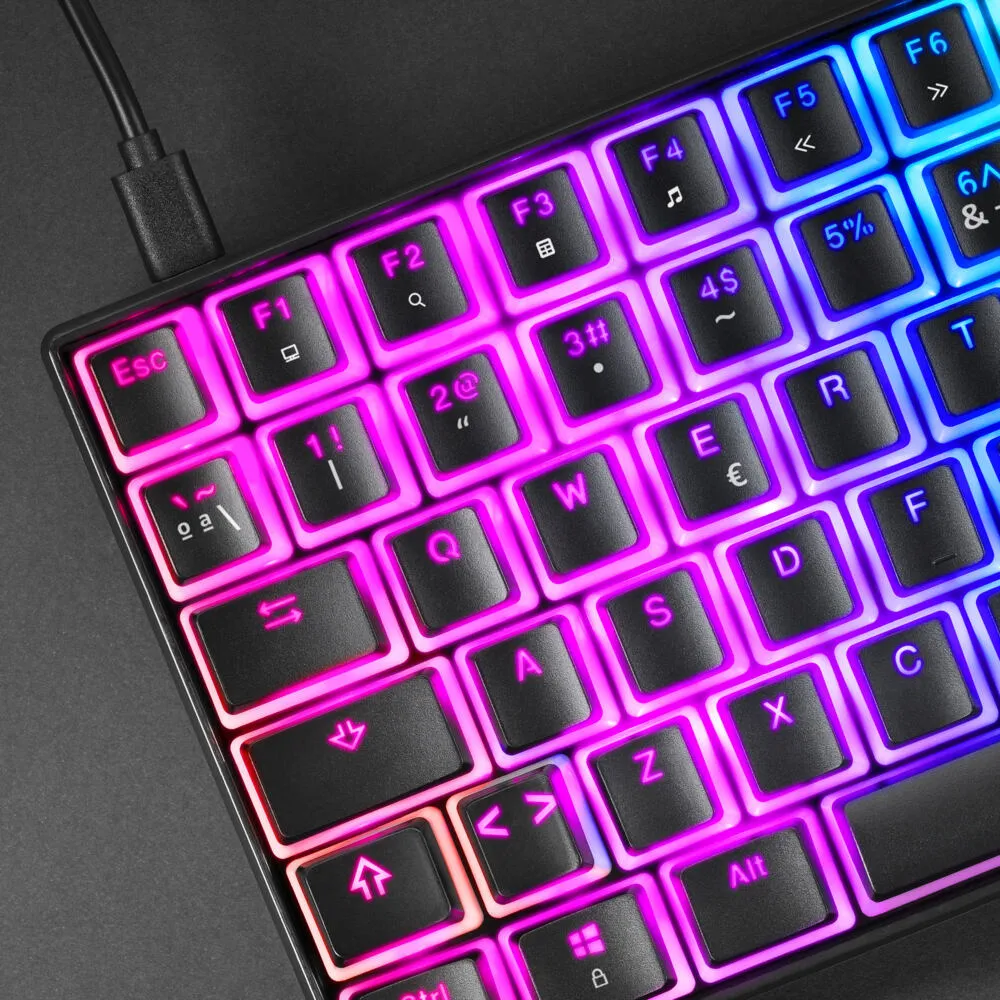 Mars Gaming MKULTRABES Mekanik RGB Oyuncu Klavyesi Thumbnail 3