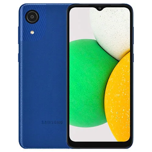 Samsung Galaxy A03 Core 16,5 cm (6.5") Tek SIM 4G Micro-USB 2 GB 32 GB 5000 mAh Mavi Akıllı Telefon