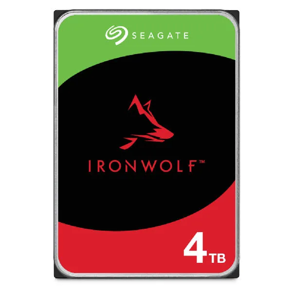 Seagate IronWolf ST4000VN006 sabit disk sürücüsü 4 TB 5400 RPM 256 MB 3.5" Serial ATA III