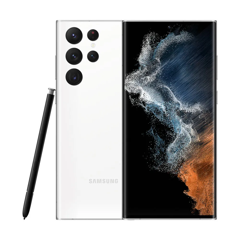 Samsung SM-S908EZWDTUR 8 GB 128 GB 8 GB RAM Beyaz Akıllı Telefon Thumbnail 2