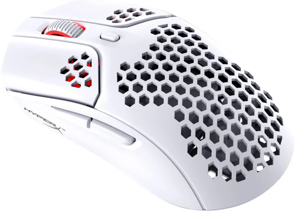 HyperX Pulsefire Haste - (White) 4P5D8AA 16000 DPI Kablosuz Oyuncu Faresi Thumbnail 2
