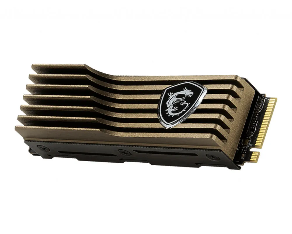 MSI SPATIUM M480 PCIe 4.0 NVMe M.2 500GB HS PCI Express 4.0 3D NAND Gen4 SSD Thumbnail 3