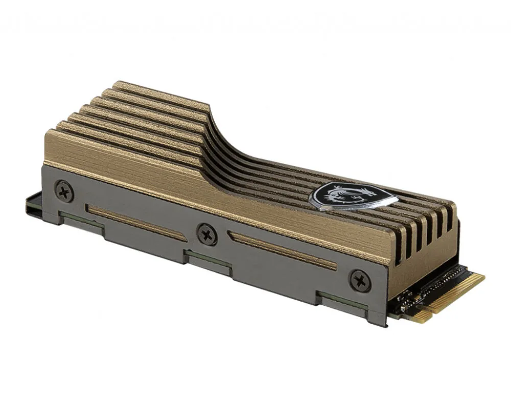 MSI SPATIUM M480 PCIe 4.0 NVMe M.2 1TB HS PCI Express 4.0 3D NAND 1 TB Gen4 SSD Thumbnail 2