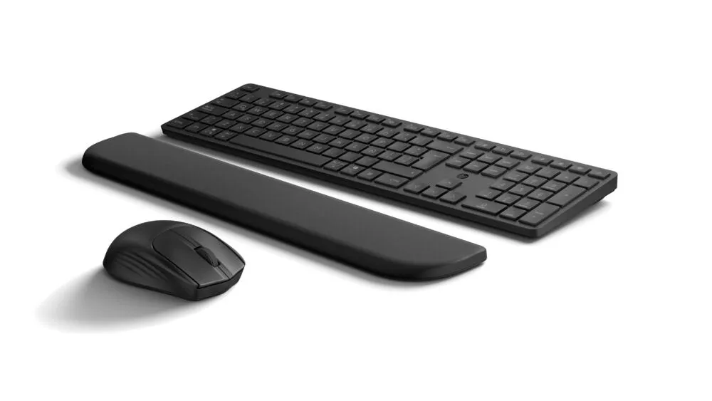 HP MultiDvcDuMdMSEKBCombowPR580C EMEA-INT Fare dahil Siyah Klavye & Mouse Seti Thumbnail 1