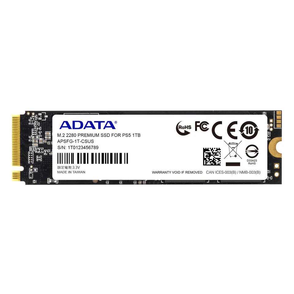 ADATA PREMIUM APSFG-1T-CSUS 1 TB M.2 Gen4 Soğutuculu NVMe SSD Thumbnail 7