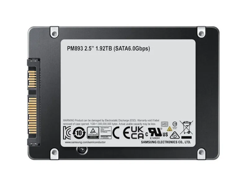 Samsung PM893 MZ-7L31T900 2.5" 1.92 TB SSD Dahili SSD' Thumbnail 7
