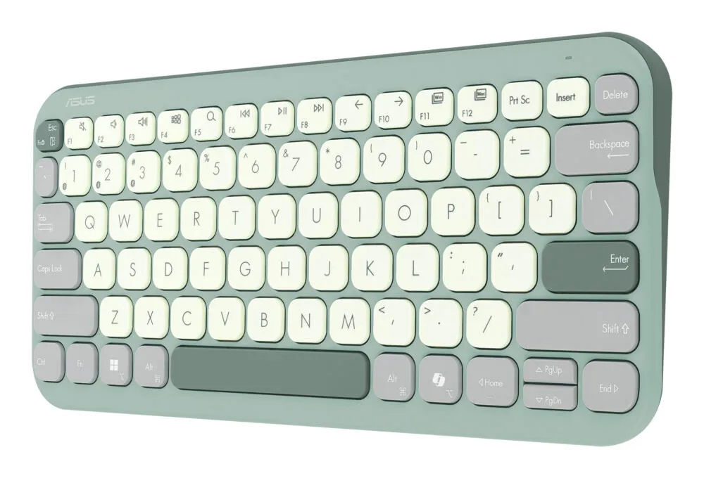 ASUS Marshmallow Keyboard KW100 90XB0880-BKB200 Kablosuz Klavye Thumbnail 4