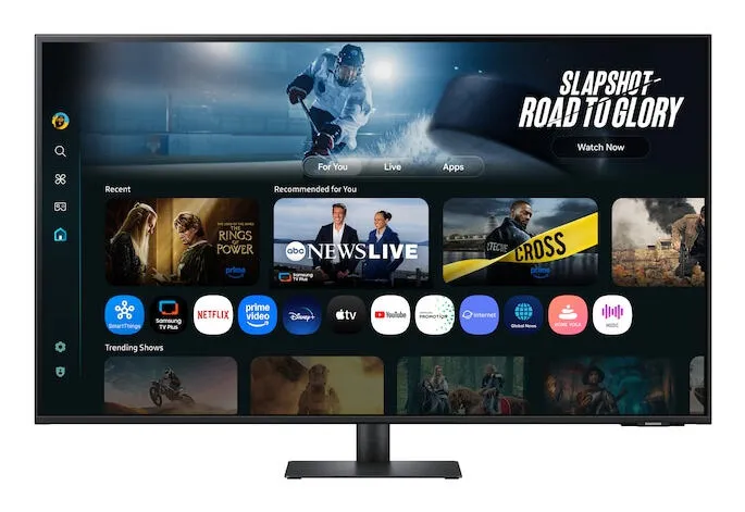 Samsung Smart Monitor LS43FM700UNXZA Thumbnail 2
