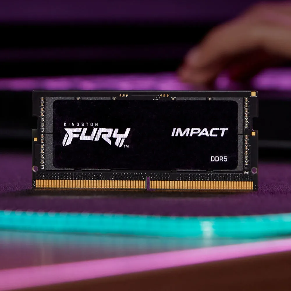 Kingston Technology FURY Impact KF560S38IBK2-32 32 GB (2x16GB) DDR5 SO-DIMM RAM Bellek Thumbnail 9