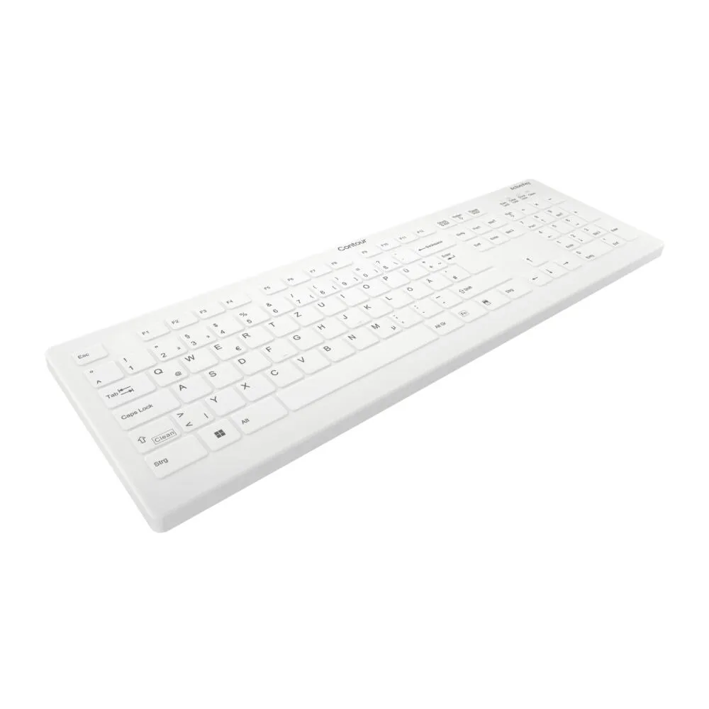 Contour Design Active Key AK-C8112-FU1-W/DE Kablosuz Klavye Thumbnail 2
