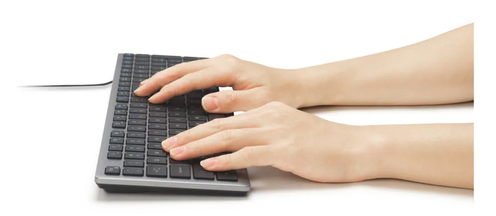 Kensington KB515 EQ Ofis USB QWERTY İngilizce Gri Klavye Thumbnail 4