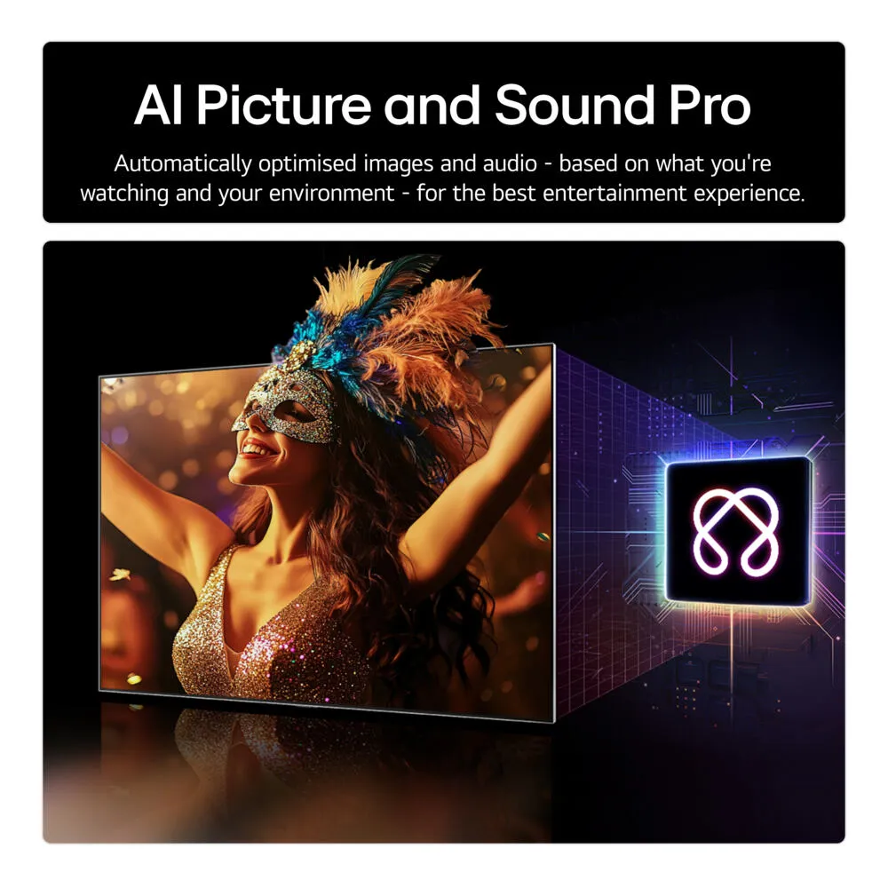LG OLED evo AI OLED65M59LA 4K Ultra HD Smart Wi-Fi Metalik TV Thumbnail 3