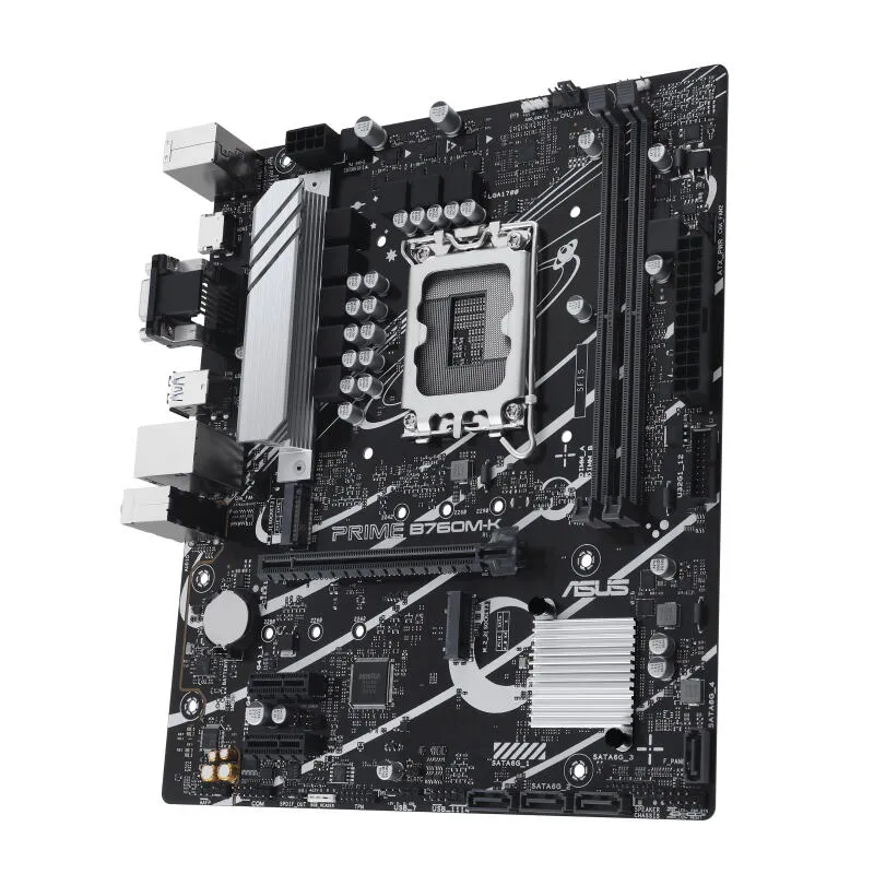 ASUS PRIME B760M-K 90MB1FI0-M0EAY0 LGA1700 2x DDR5 2x M.2 Micro-ATX Anakart Thumbnail 3