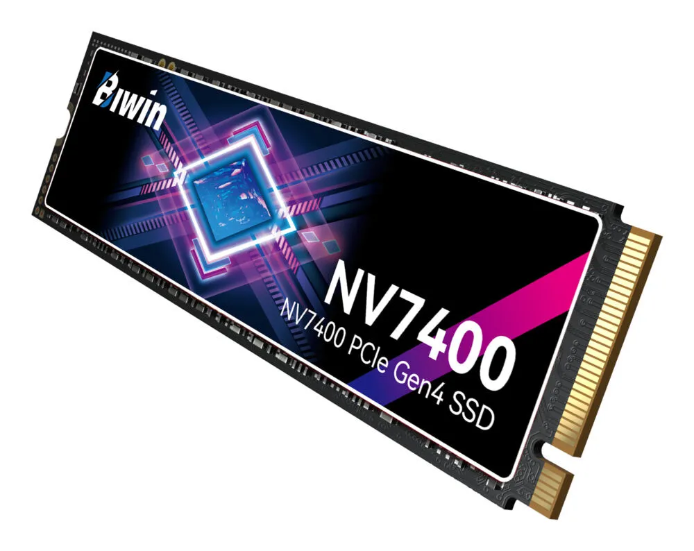 Biwin NV7400 BNV740002TB-RGX 2 TB M.2 22x80 Gen4 NVMe SSD Thumbnail 4