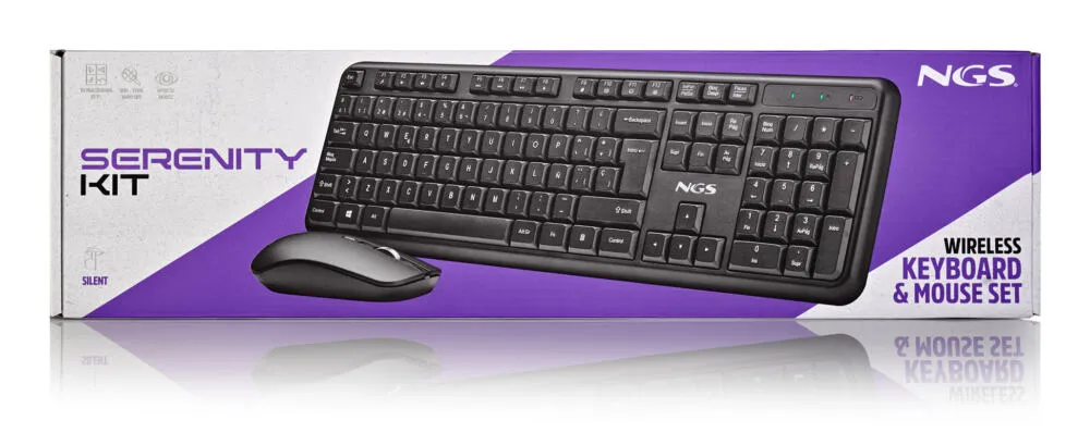NGS SERENITY KIT (QUERTY, PT) NGS-KEYBOARD-0471 Kablosuz Klavye Thumbnail 10