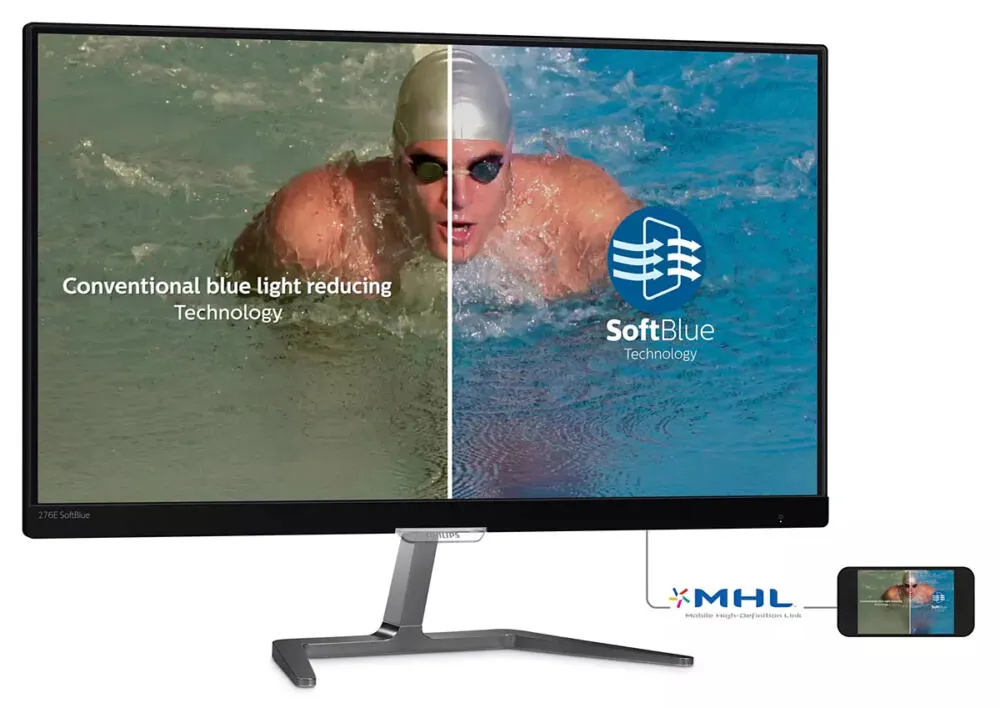 Philips E Line 276E7EDAB/11 27 inç Full HD Monitör Thumbnail 4