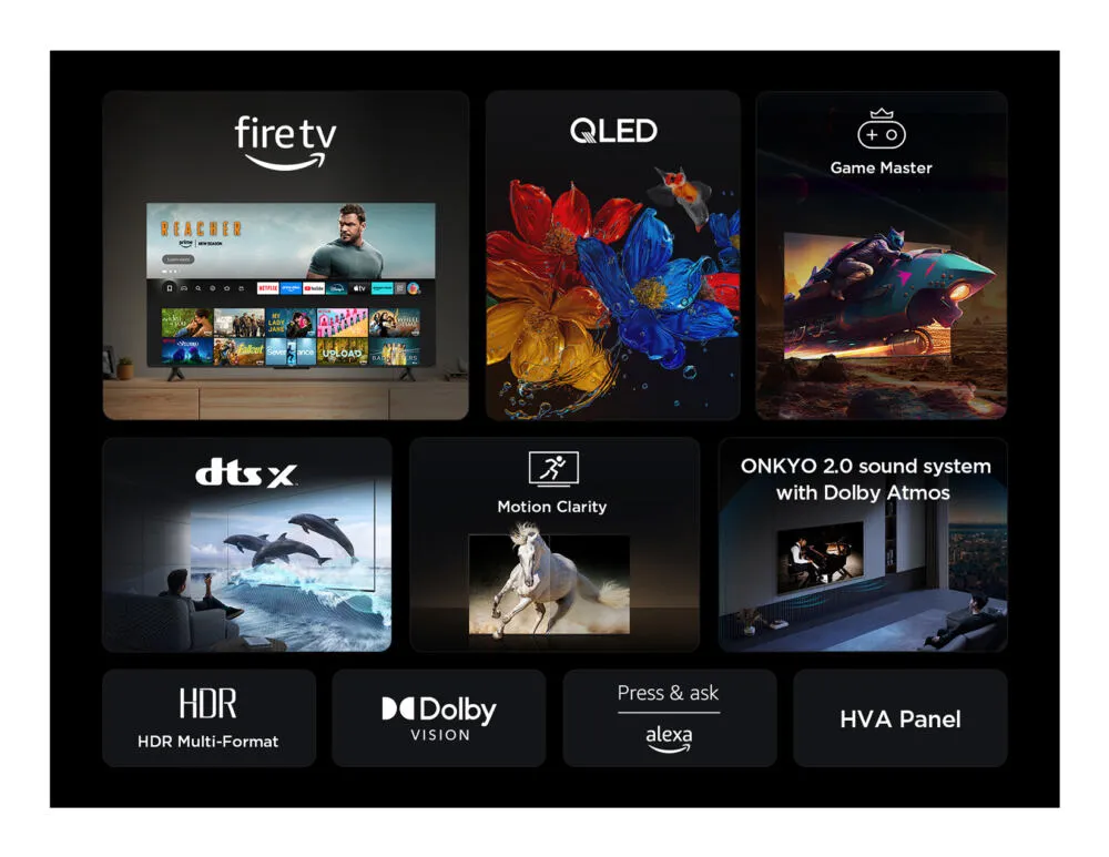 TCL 43T6C 43 inç 4K Ultra HD QLED TV Thumbnail 10