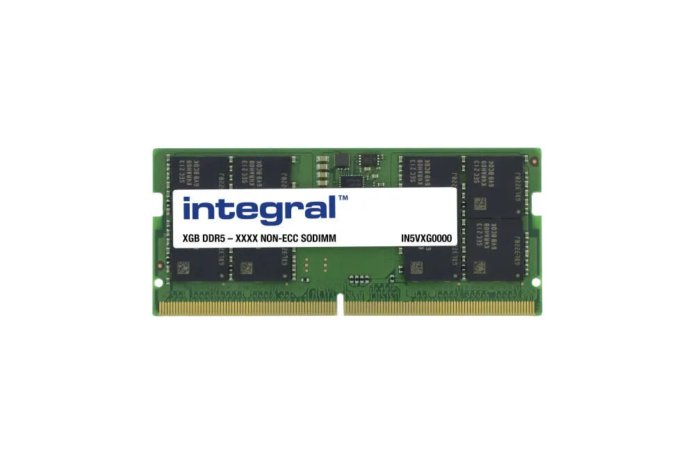 Integral MEM5903A-IN 8 GB 1 x 8 GB DDR5 262-pin SO-DIMM RAM Bellek