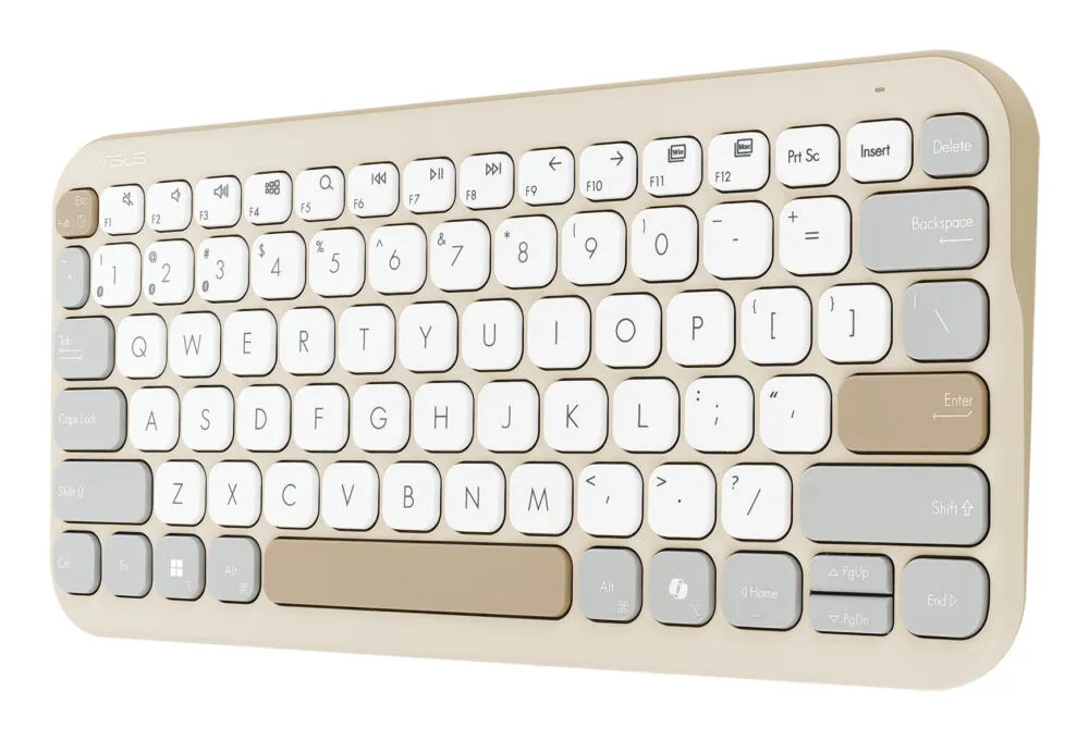 ASUS Marshmallow Keyboard KW100 90XB0880-BKB190 Kablosuz Klavye Thumbnail 9