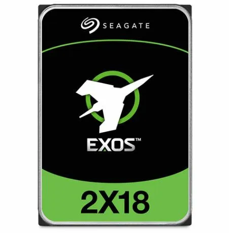 Seagate EXOS 2X18 sabit disk sürücüsü 16 TB 7200 RPM 256 MB 3.5" SAS
