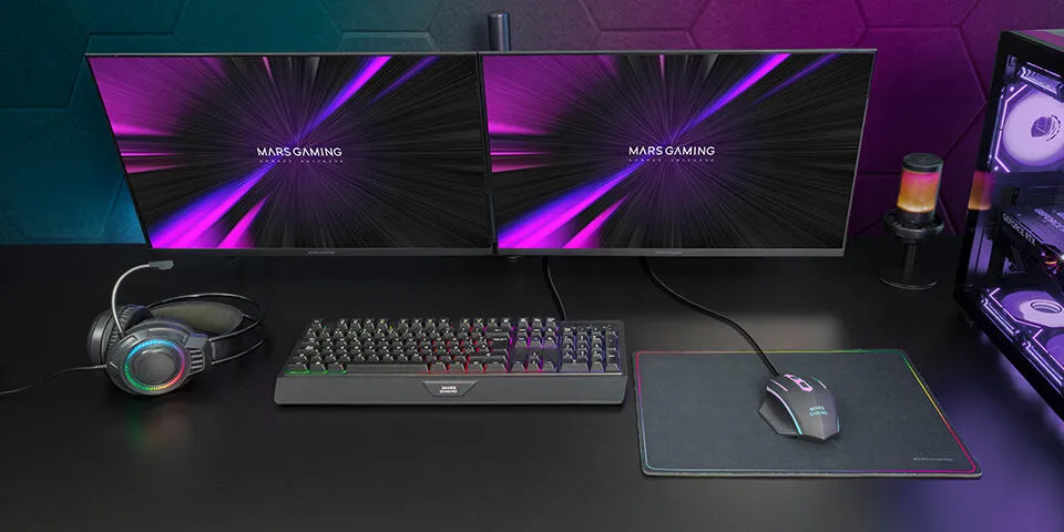 Mars Gaming MCP124PROFR RGB Oyuncu Klavyesi Thumbnail 10