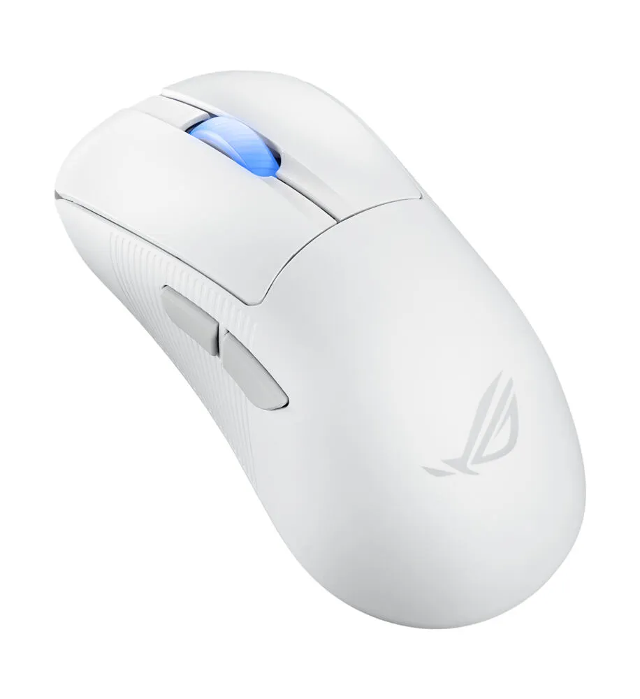 ASUS ROG Keris II Ace Wireless AimPoint White 90MP03N0-BMUA10 42000 DPI Bluetooth Oyuncu Faresi Thumbnail 1