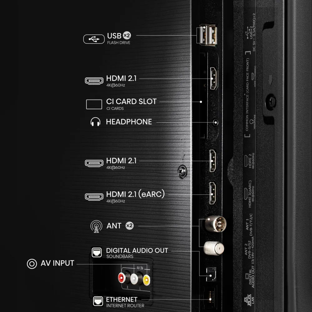 Hisense 55E7NQ 20013128 55 inç 4K Ultra HD TV Thumbnail 2