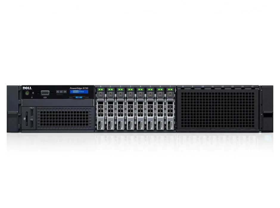 DELL PowerEdge R730 sunucu 300 GB Yatay (2U) Intel® Xeon® E5 v4 E5-2620V4 2,1 GHz 8 GB DDR4-SDRAM Windows Server 2016 Standard