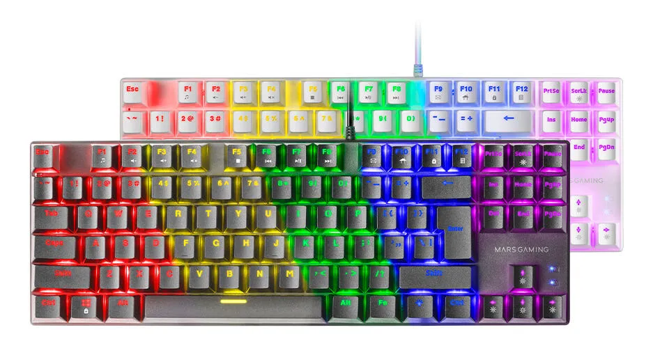 Mars Gaming MK80 MK80BRPT Mekanik RGB Oyuncu Klavyesi Thumbnail 2