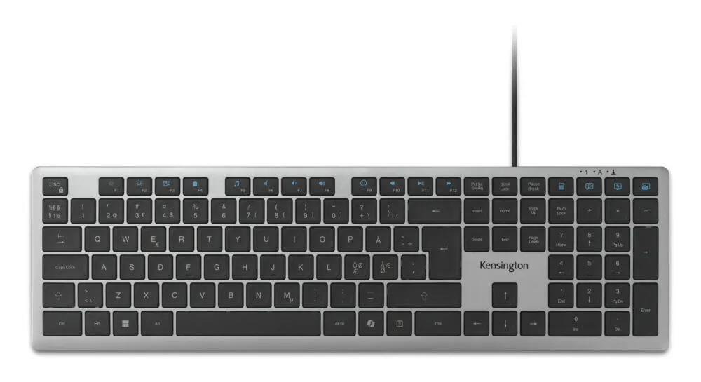 Kensington K75410PN Ev / Ofis USB QWERTY Gri Klavye