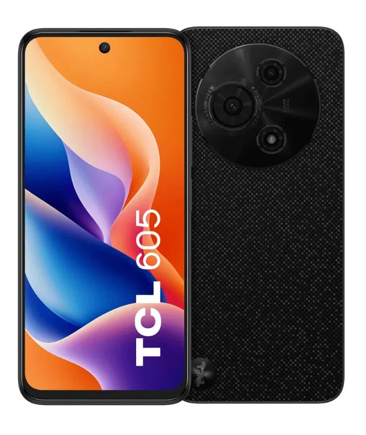 TCL 605 17 cm (6.7") Çift SIM Android 15 4G USB C Tipi 8 GB 128 GB 5200 mAh Siyah Akıllı Telefon Thumbnail 0