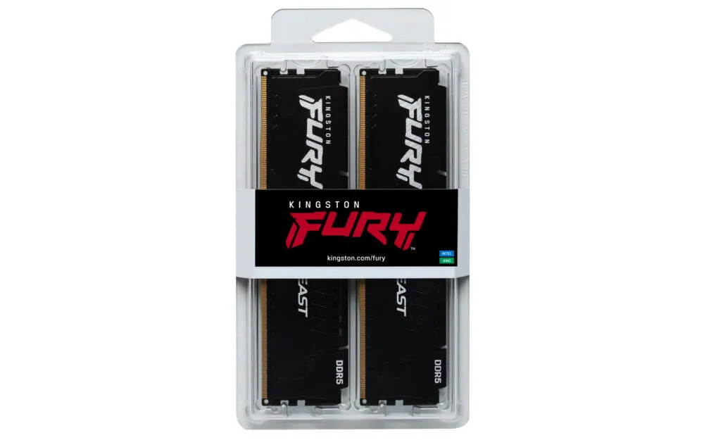 Kingston Technology FURY Beast KF560C36BBE2K2-64 64 GB (2x32GB) DDR5 DIMM RAM Bellek Thumbnail 8