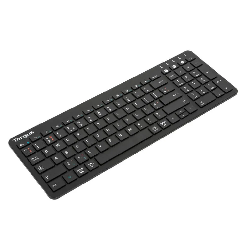 Targus AKB863ES Evrensel Bluetooth İspanyolca Siyah Klavye