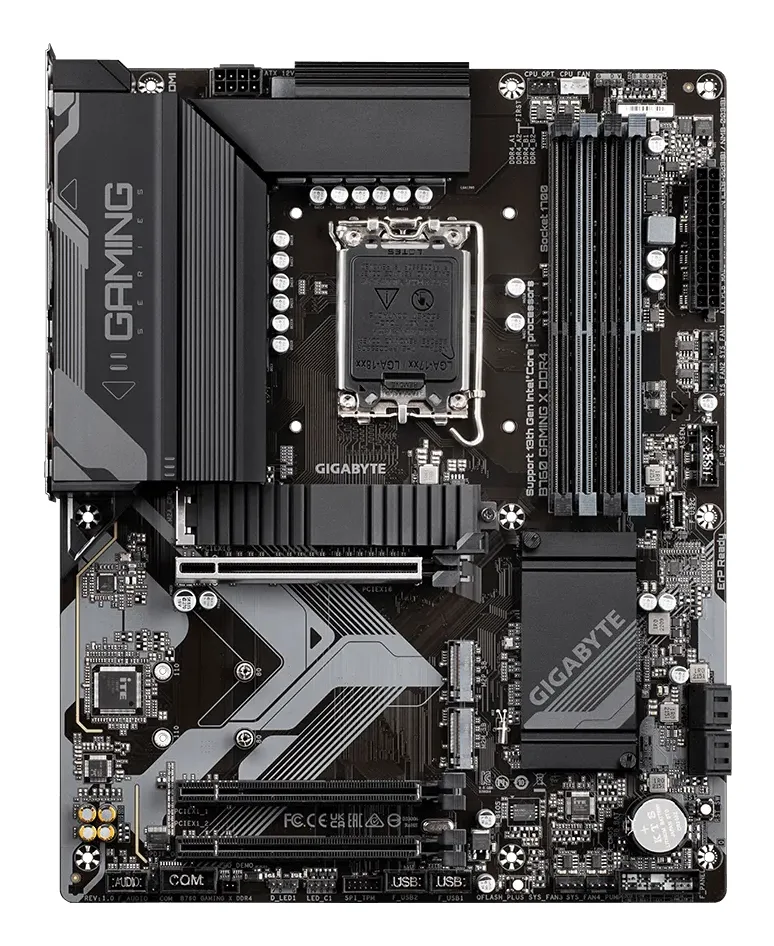 GIGABYTE B760 GAMING X DDR4 LGA1700 4x 3x M.2 ATX 4x RAM Anakart Thumbnail 2