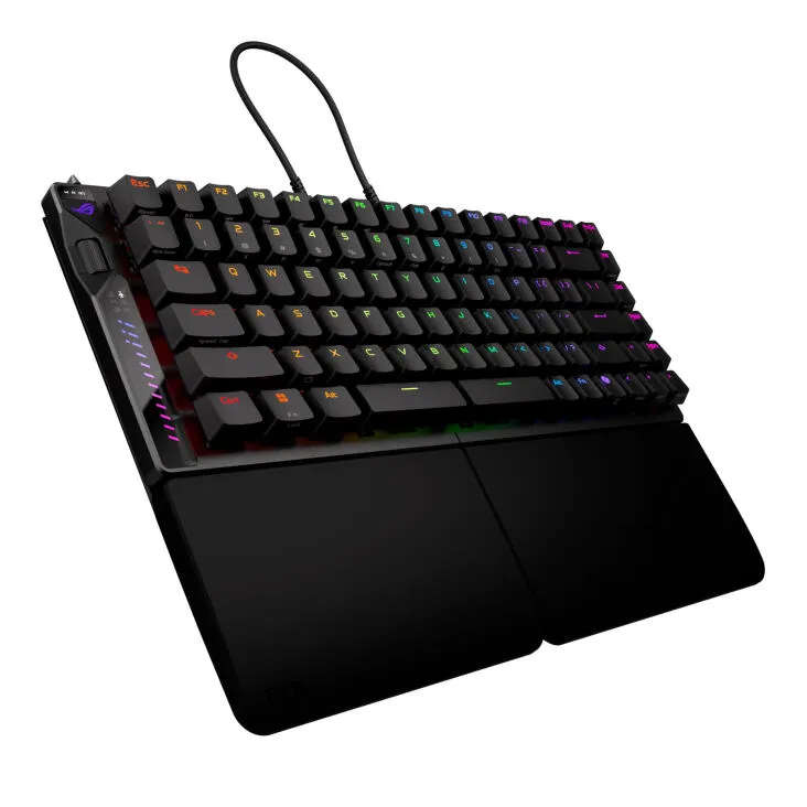 ASUS ROG Falcata 90MP043H-BKNA20 RGB Kablosuz Oyuncu Klavyesi Thumbnail 5