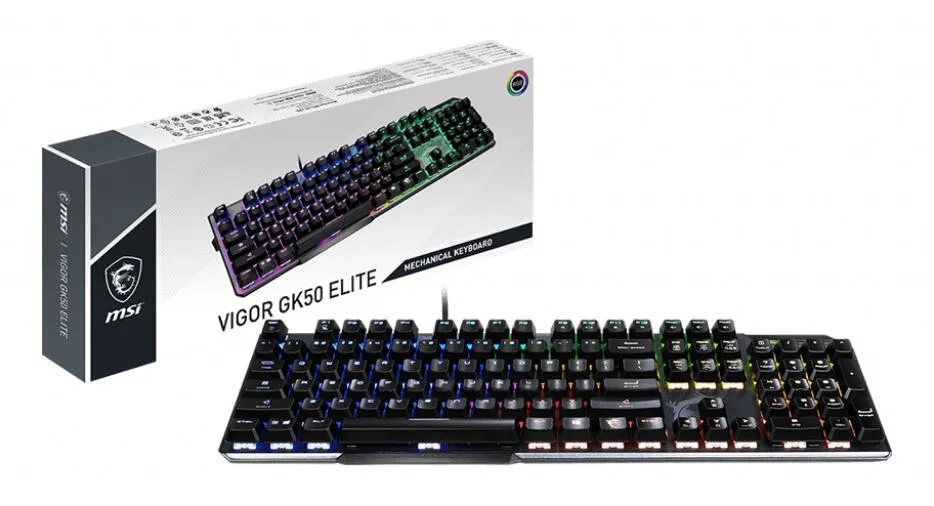 MSI Vigor GK50 Elite BW VIGOR GK50 ELITE BW UA Thumbnail 8