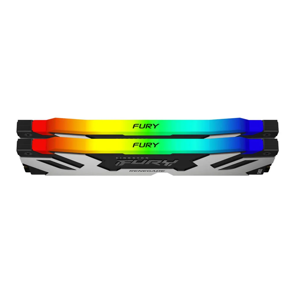 Kingston Technology FURY Renegade RGB KF572C38RSAK2-32 32 GB (2x16GB) DDR5 DIMM RAM Bellek Thumbnail 1