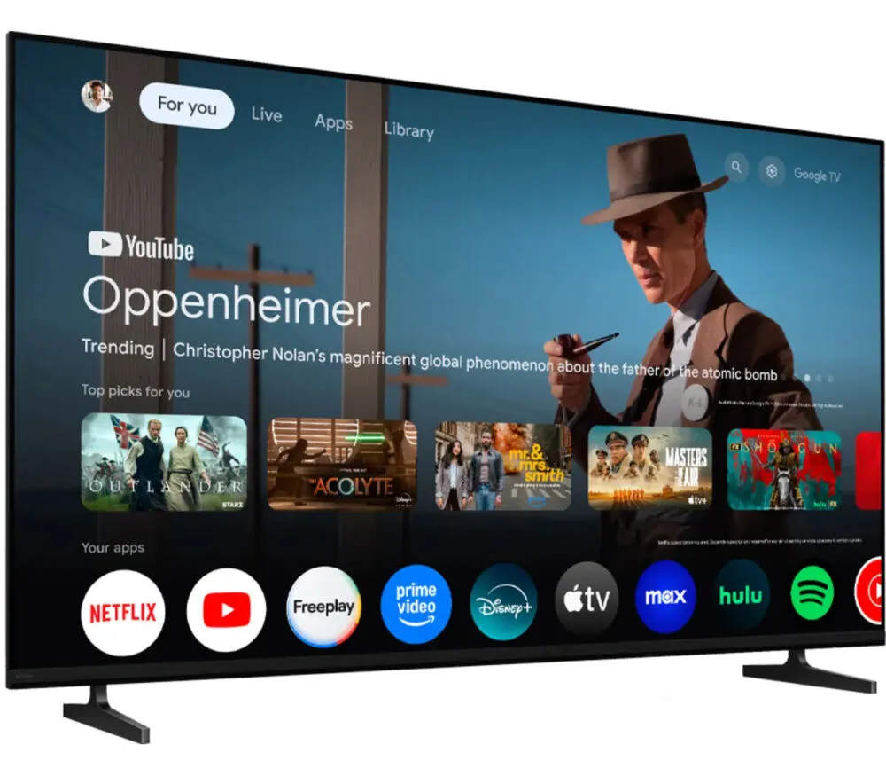 Sony BRAVIA 2 II 4K Ultra HD Smart Wi-Fi Siyah TV Thumbnail 1