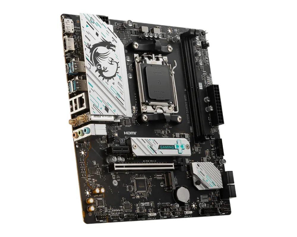 MSI B650M GAMING WIFI AM5 2x DDR5 2x M.2 Micro-ATX Anakart Thumbnail 3