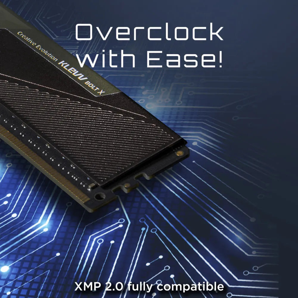 Klevv BOLT X 16 GB KD48GU880-32A160U (2x8GB) DDR4 3200 MHz DIMM RAM Bellek Thumbnail 4