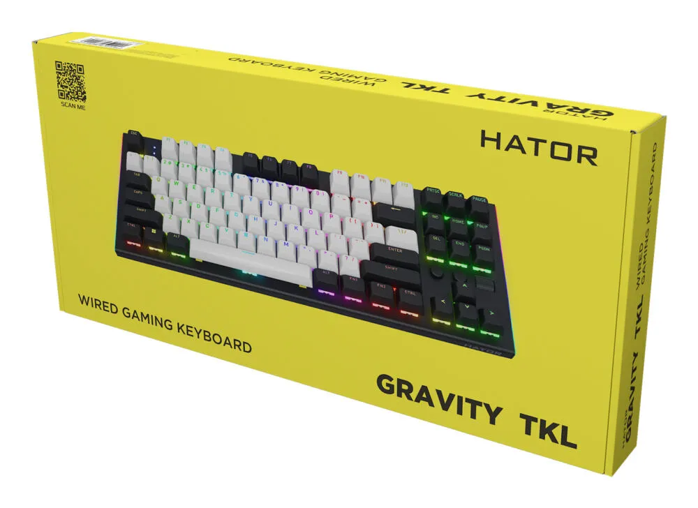 HATOR Gravity TKL HTK560 Mekanik RGB Oyuncu Klavyesi Thumbnail 9